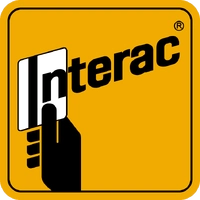 Interac payment method logo for online bonuses.