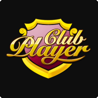 Club Player logo with shield design, ideal for online casino bonuses and gaming promotions.