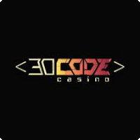 3D CODE Casino logo featuring vibrant colors and modern design elements.