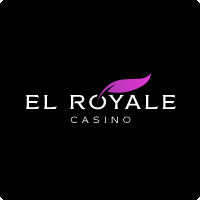 El Royale Casino logo with vibrant purple and black design.